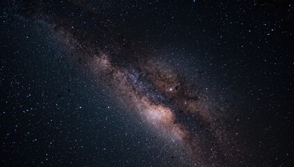 A vibrant galaxy filled with shining stars, showcasing the vastness of space