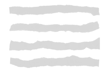 Torn paper strips abstract texture background material