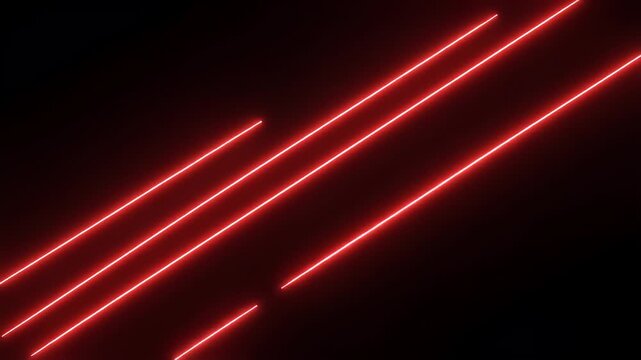 Red laser beams create a striking and modern background, perfect for technology, science, and futuristic design applications