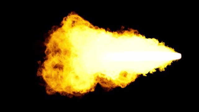 Missile BGM-109 Fire On Alpha Loop