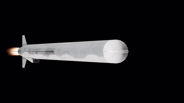 Missile BGM-109 On Alpha Loop