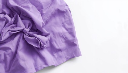 Purple trousers on a transparent background with clipping paths