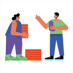 Fototapeta premium Construction Area