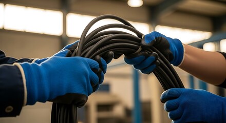 Cable Handling: Secure and Professional
