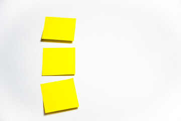 yellow sticky notes. Yellow sticky notes texture memo reminder. Note for business or school
