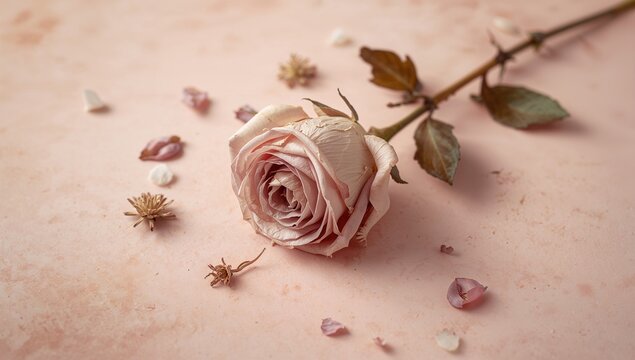 Fading blooms on a belated Valentine&acirc;&euro;&trade;s Day