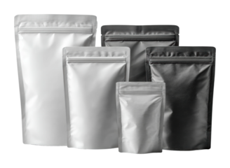 Packaging solutions for products industrial modern isolated on transparent background