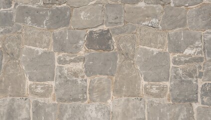 Obraz premium Background of vintage stone pavement slabs. Texture of stones.