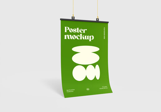 Hanging Poster Mockup
