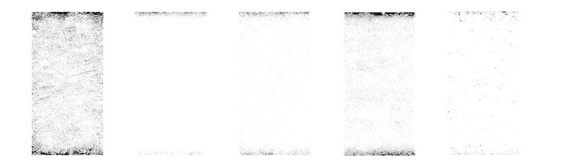 Overlay textures set stamp with grunge effect. Old damage Dirty grainy and scratches. Dirty grainy stamp and scratches and damage marks. Retro grunge banners set.