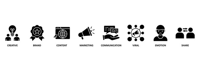 Storytelling concept for web banners, hero images, printed materials vector illustration with keywords and icons