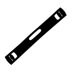 A Black and White Image Depicting a Solid Bar with Cutouts at Ends