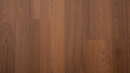 Fototapeta premium Complete brown wooden surface with grain texture, natural pattern, and flat furniture floor