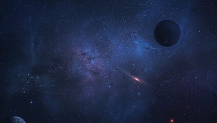 In futuristic fiction, the heavens above