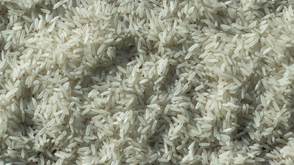White rice grain texture background
