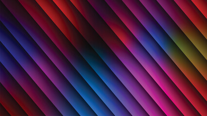 Dynamic Rainbow Striped Abstract Gradient Background Texture Isolated background