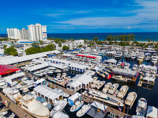 Scene at the 2025 Fort Lauderdale International Boat Show event