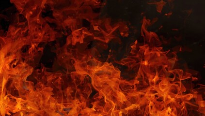 Obraz premium Background of flames, ideal for UI backdrop