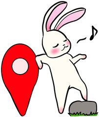 토끼 © 신애 이