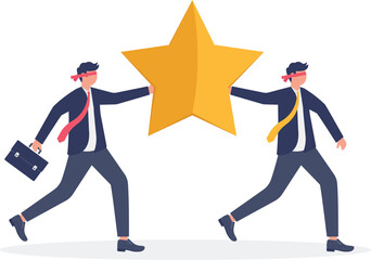 illustration of unstructured business vision leading to ineffective quality improvement progress
