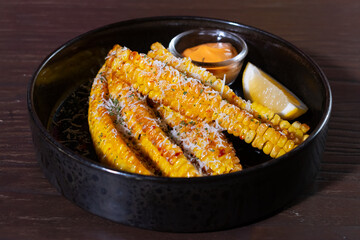 Corn Ribs With Paprika Spice