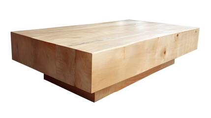 Minimalist Teak Coffee Table