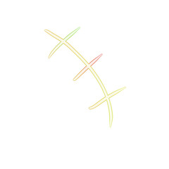 3d render of a star symbol