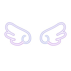 purple wings