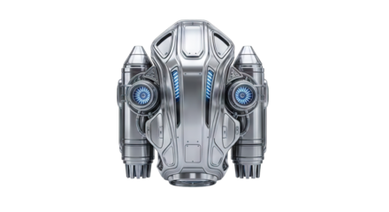 Futuristic Jetpack Device for Personal Flight and Exploration.
