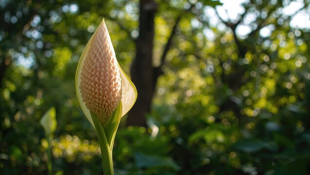 Medicinal use of Alocasia odora flower for treating cold symptoms