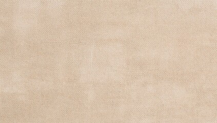 Textured light beige linen material featuring a robust and rough surface with a natural fiber pattern