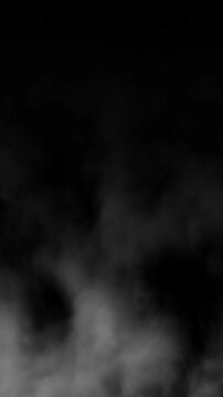 Mist a misty smoky black and white abstract background evokes a dreamy ethereal atmosphere.