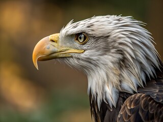 Fototapeta premium 4K Wildlife Photo | Detailed Portrait of a Tropical Bird of Prey