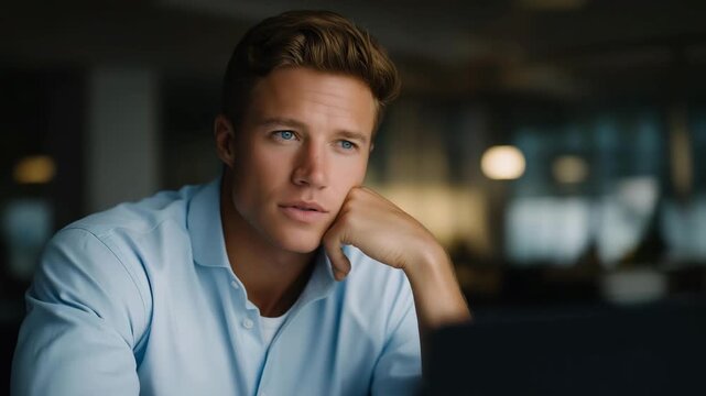 Entrepreneur studying historical property trends and growth challenges, symbolizing investment foresight, market limitations, and strategic portfolio management. cinematic color correction, natural