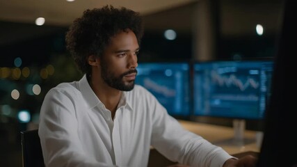 Fintech researchers observing cryptocurrency price trends through virtual dashboards with AI insights, symbolizing smart investment decisions, predictive modeling, and advanced financial - Powered by Adobe