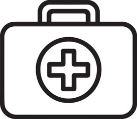 Obraz premium First Aid Kit Icon