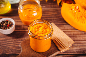 Squash zucchini pumpkin paste puree caviar spread vegetables