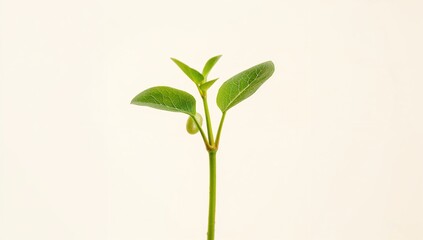 Fototapeta premium Plant of the soybean species