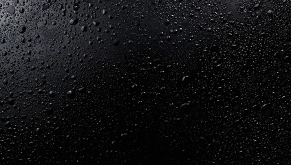 Obraz premium Dark Background with Water Droplet Patterns