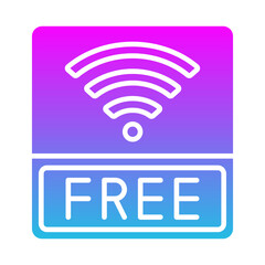 Free wifi Icon
