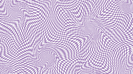 Vector illustration of abstract hypnotic swirl pattern background with distortion effect