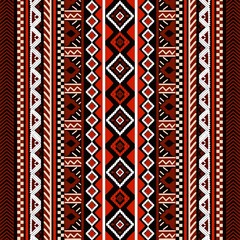 African ethnic tribal-inspired geometric pattern in bold red and black tones. The strong contrast between the colors creates a powerful and visually striking design that ethnic traditional tribal eth