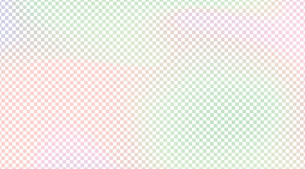 Vector illustration of soft pastel colorful gradient on transparent background with smooth color transitions