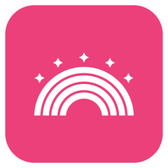 Fototapeta premium Rainbow Icon