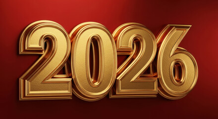 2026 Golden Stereoscopic Characters
