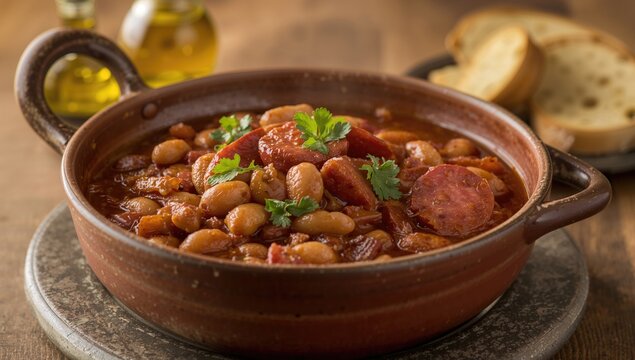 Classic bean and sausage stew from Portugal