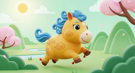 Cute Pony Outing Picture