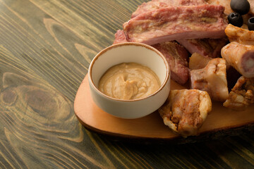 mustard sauce for cold meats