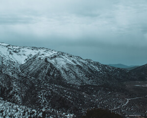 Fototapeta premium snow covered mountains