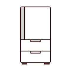 冷蔵庫のイラスト